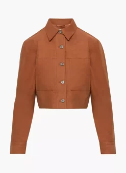 Little Cropped Linen Jacket -Fashion Women Shop s23 04 a04 107627 29660 off a