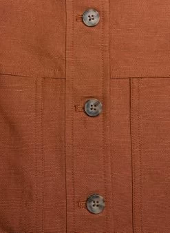 Little Cropped Linen Jacket -Fashion Women Shop s23 04 a04 107627 29660 off d