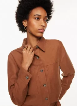 Little Cropped Linen Jacket