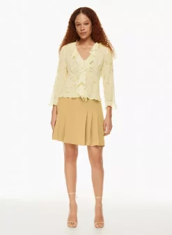 Tapestry Pleated Skirt