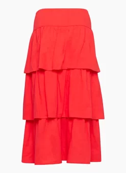 Century Linen Skirt -Fashion Women Shop s23 04 a07 109283 30191 off b