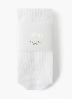 Only Crew Sock 3-pack -Fashion Women Shop s23 04 n06 105224 1275 off c