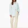 Cascade Poplin Shirt -Fashion Women Shop s23 07 a02 107408 30274 on a