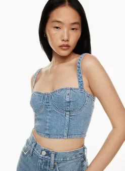 The Cecily Denim Bralette