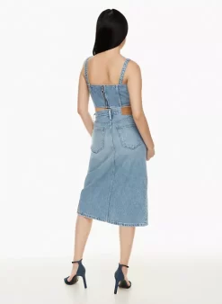 The Cecily Denim Bralette -Fashion Women Shop s23 10 a02 108696 30426 on f