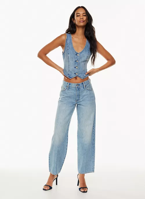 The 90s Mia Denim Vest 4 The 90s Mia Denim Vest - Image 2