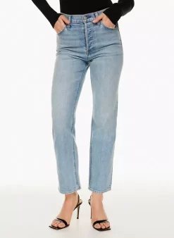 The Arlo Hi-rise Straight Jean -Fashion Women Shop s23 10 a06 109070 30426 on b
