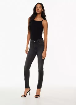 The 80s Bardot Hi-rise Slim Jean