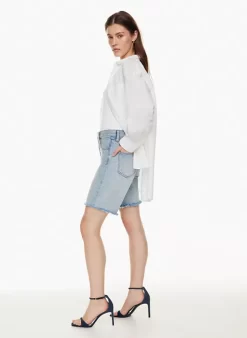 The Yoko Hi-rise Long Jean Short -Fashion Women Shop s23 10 a26 107511 29864 on d