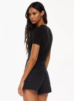 The 90s A-line Hi-rise Thigh Jean Short -Fashion Women Shop s23 10 a26 107513 16408 on c