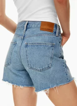 The Ex Boyfriend Hi-rise Thigh Jean Short -Fashion Women Shop s23 10 a26 82540 30426 on c