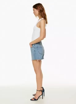 The Ex Boyfriend Hi-rise Thigh Jean Short -Fashion Women Shop s23 10 a26 82540 30426 on d
